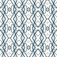Naklejka premium Black and white seamless pattern