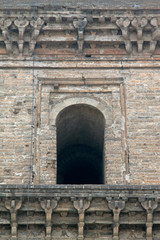 The stupas local building on december 8, 2013, jing county, hebei province, China.