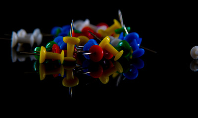 office buttons are multi-colored