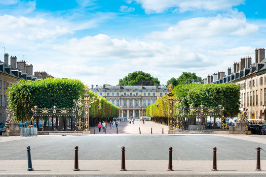 NANCY, FRANCE - June 23, 2018: Street view in Nancy city, France