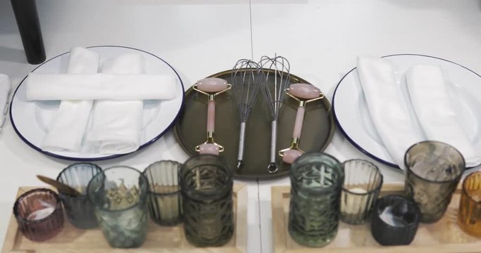 Container with paraffin. Wax Therapy