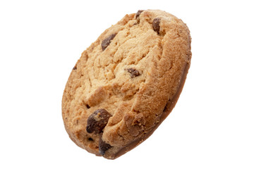 Cookies isolated, white background for use in photoshop. Cookie photos in high resolution.