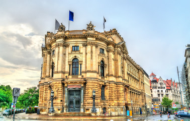 Building in the city centre of Leipzig, Germany