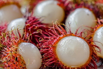 Rambutan Früchte