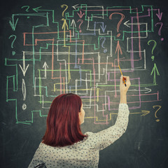 question maze