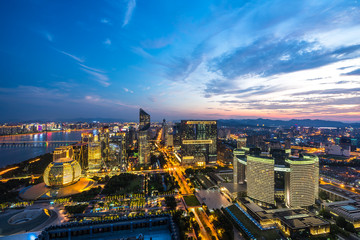 Obraz premium panoramic city skyline
