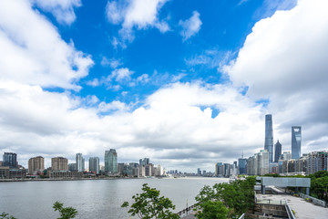 panoramic city skyline