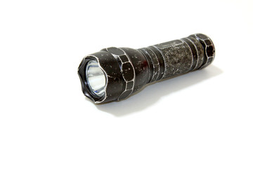 Old-fashioned pocket flashlight