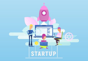 New Business Startup Concept