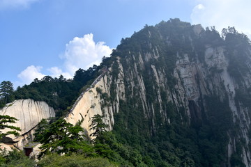 Fototapeta na wymiar Monte Huashan, China