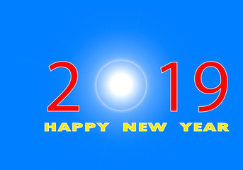 vintage happy new year, vector 