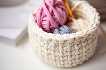 Crochet Home Basket,