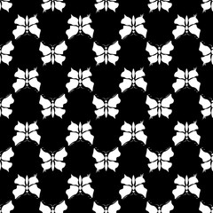 Seamless pattern. Butterfly