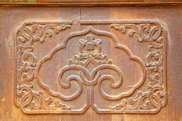 traditional Chinese style wooden lattice Windows