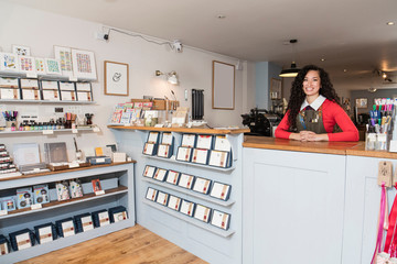 Proud owner of stationery shop