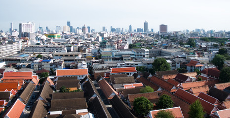 Fototapeta na wymiar View over Bangkok