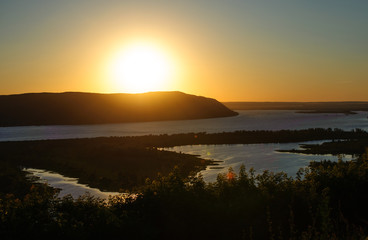 Samara luka volga river 