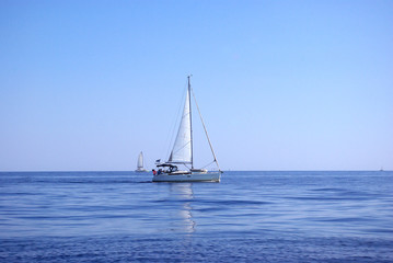 Obraz premium yachts in greece