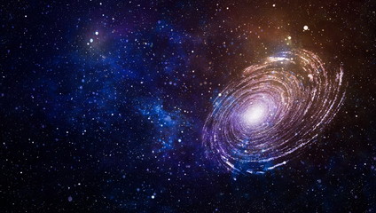 High definition star field background . Starry outer space background texture . Colorful Starry Night Sky Outer Space background