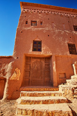 Town of Ait Ben Haddou near Ouarzazate in Morocco.