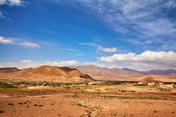 In South Morocco, near the village of El Kelaa M'Gouna