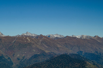 Autumn in the mountains