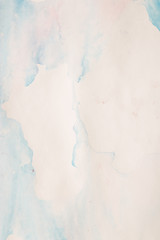 Blue watercolor background. Soft abstraction.