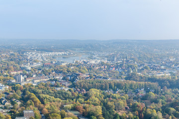 Aerial view of Dortmund, Germany
