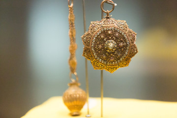 old gold ornaments