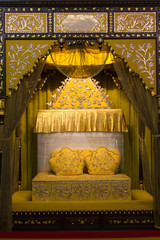 sleeping room in a palace