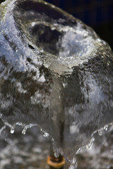 fountain on a street