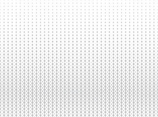 Abstract geometric pattern. Vector background. White and grey halftone. Graphic modern pattern. Simple lattice graphic design