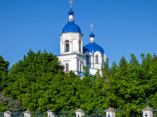 Holy cross Church in the village of Opole, Leningrad region