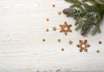 New Year and Christmas background