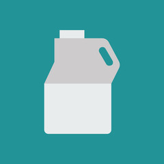 Silhouette icon canister