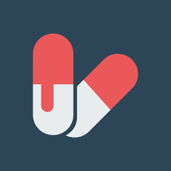 Silhouette icon tablets
