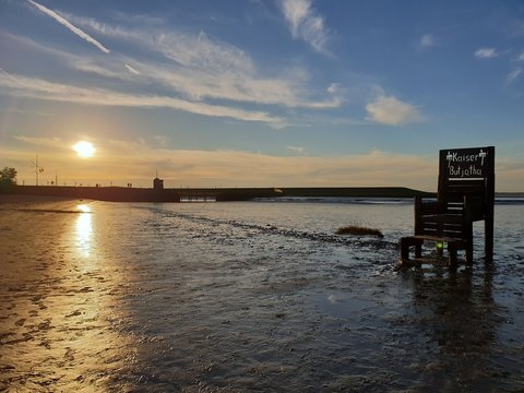 Sonnenuntergang in Dangast