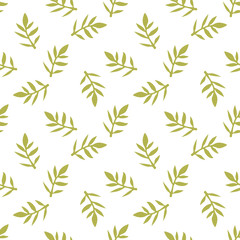 Naklejka na ściany i meble Seamless floral pattern. Natural background. Abstract seamless background.