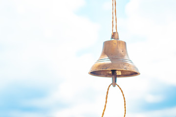the bell hangs on a rope