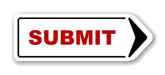 red vector banner submit