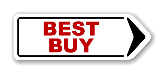 red vector banner best buy