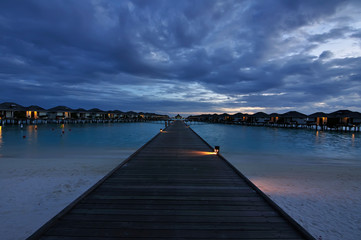 Fototapeta premium Maldive resort