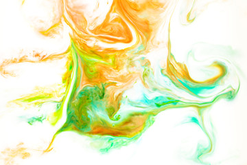 Abstract colors, backgrounds and textures. Food Coloring in milk. Food coloring in milk creating bright colorful abstract backgrounds. Colorful chemical experiment