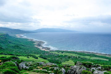 Rough Coast of Kaiting National Park of Taiwan