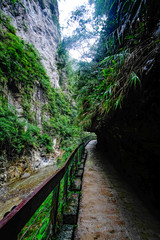 Fototapeta premium Moody Nature of Taroko Gorge in Taiwan