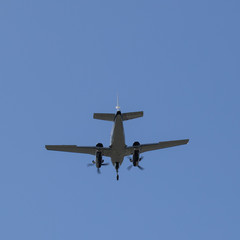airplane in the sky