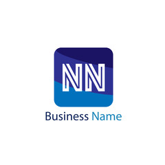 Initial Letter NN Logo Template Design