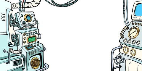 details of the spacecraft © studiostoks