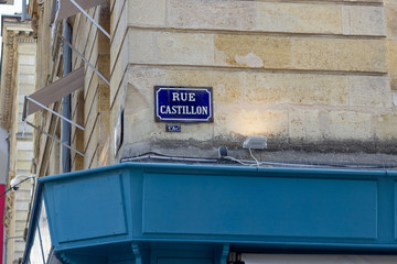 Obraz premium Rue Castillon
