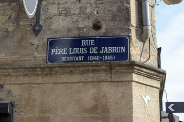 Rue Père Louis de Jabrun